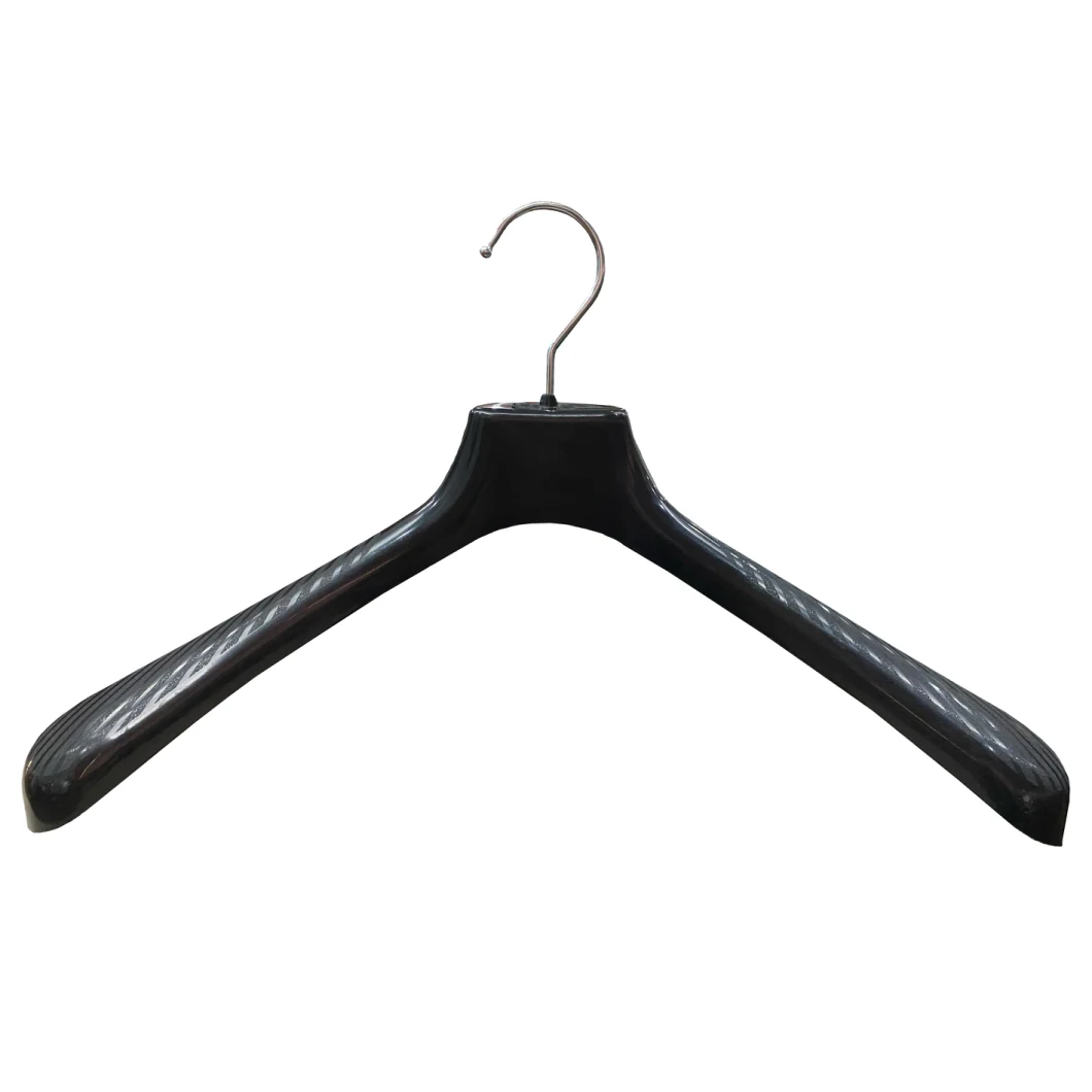 Suit and Jacket Hanger Metal Hooks for Clothes Hanger Plastic Coat Hanger