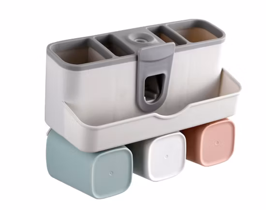 B533 Multi-Function Toothbrush Holder with Cups