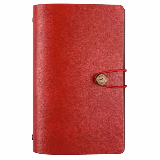 Fournitures de bureau Logo imprimé personnalisé Journal en pointillé PU Couverture rigide Journal de cahier en cuir A5 personnalisé avec bande élastique